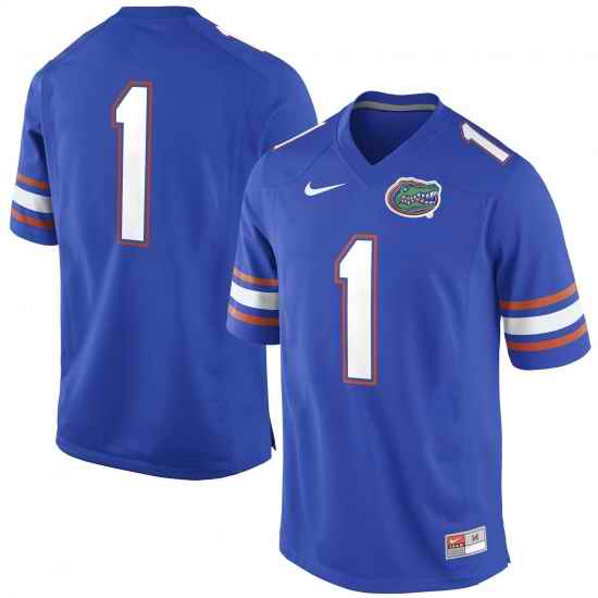 Nike 1 Florida Gators Game Football Jersey Royal Blue